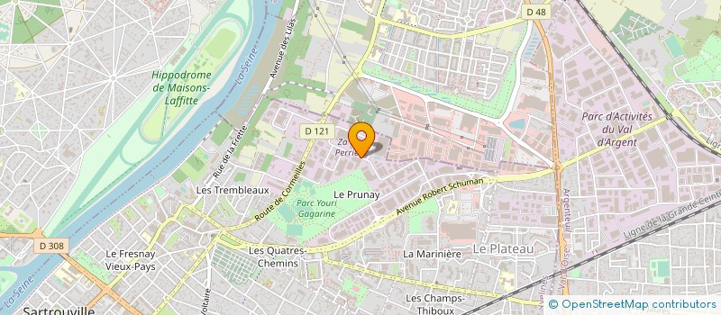 localisation de l'entreprise AEP ELECTRONIQUE à SARTROUVILLE