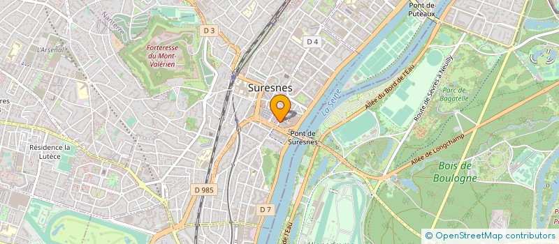 localisation de l'entreprise AEP ENGINEERING à SURESNES