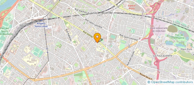 localisation de l'entreprise AEP FREPPEL DIRECT DIOCES ENSEIGN CATHOL à ANGERS