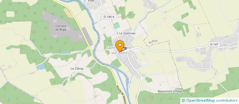 localisation de l'entreprise AEP IMMACULEE CONCEPTION DE ST LAURENT S/OUST à SAINT-LAURENT-SUR-OUST