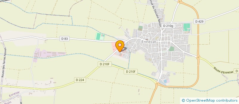 localisation de l'entreprise AEP IMMOBILIER  ENNEZAT