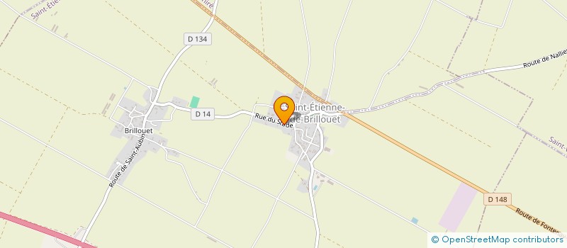 localisation de l'entreprise AEP JEANNE D ARC  LA REORTHE