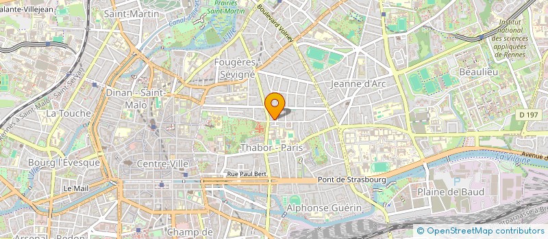 localisation de l'entreprise AEP LA VIE NOUVELLE à RENNES