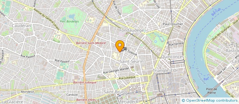 localisation de l'entreprise AEP SAINT GABRIEL à BORDEAUX