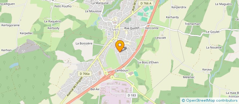 localisation de l'entreprise AEP SAINTE THERESE DE SULNIAC  SULNIAC