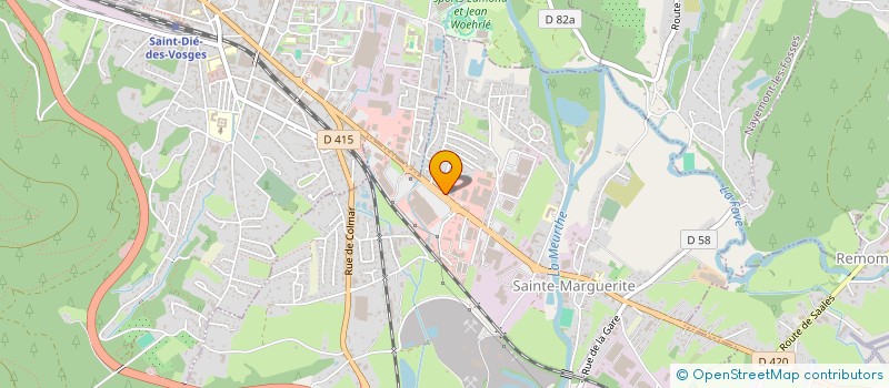 localisation de l'entreprise AEP SERVICES  SAINTE-MARGUERITE