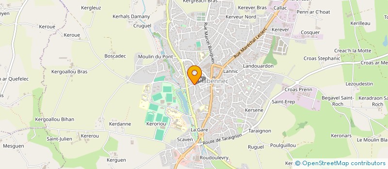 localisation de l'entreprise AEP SKOL DIWAN PLABENNEC à PLABENNEC