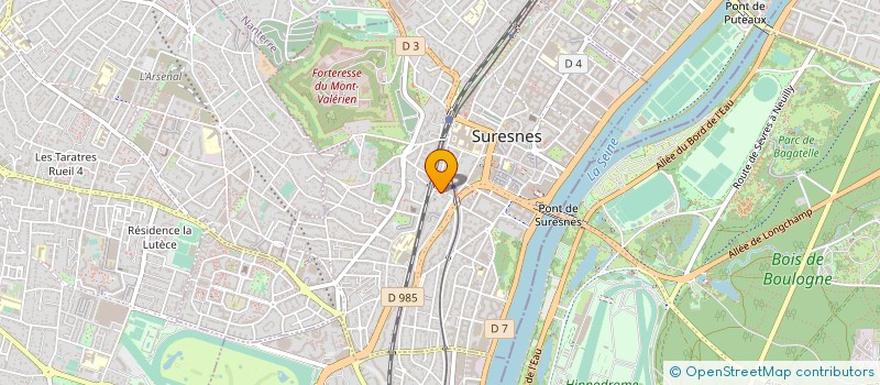 localisation de l'entreprise AEP ST JEAN BOSCO à SURESNES