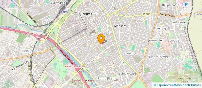 localisation de l'entreprise AEP TECHN ETP ST JEAN BAPTISTE  REIMS