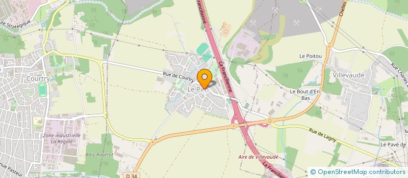 localisation de l'entreprise AEPC BATIMENT  LE PIN