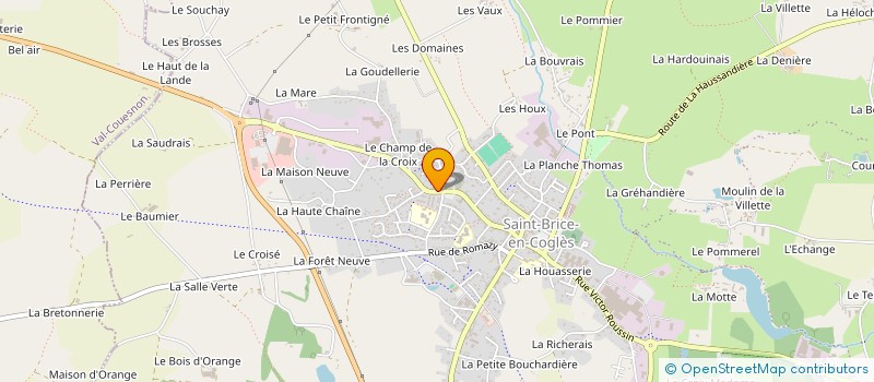 localisation de l'entreprise AEPEC à LES PORTES DU COGLAIS