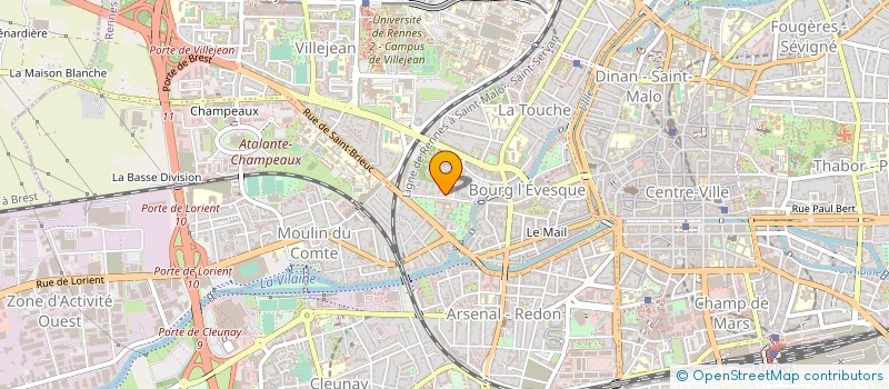 localisation de l'entreprise AEPEC  RENNES