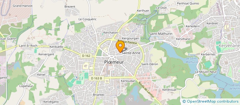 localisation de l'entreprise AEPEC à PLOEMEUR