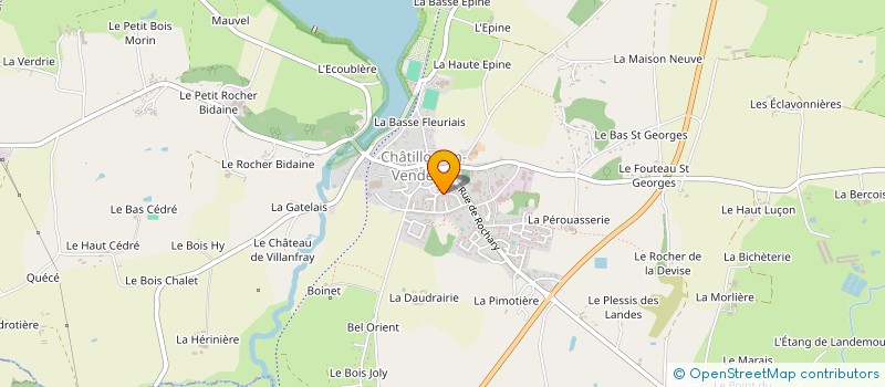 localisation de l'entreprise AEPEC à PRINCE