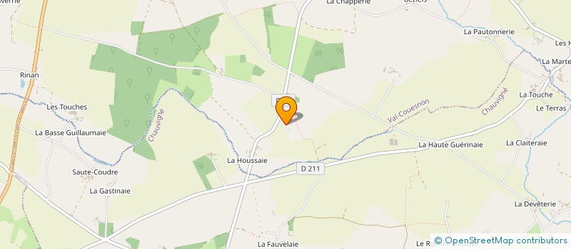 localisation de l'entreprise AEPEC à LES PORTES DU COGLAIS