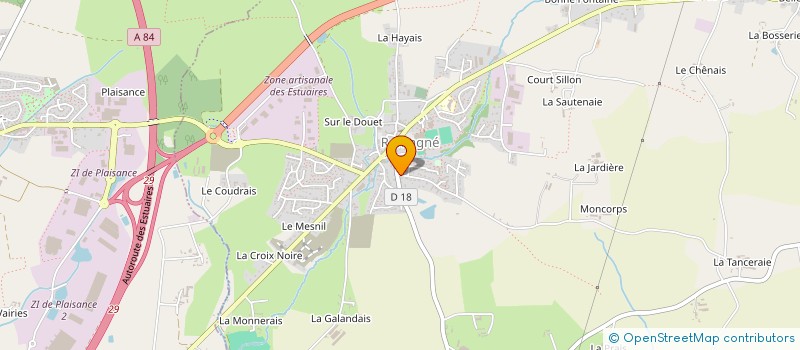 localisation de l'entreprise AEPEC DE ROMAGNE  ROMAGNE