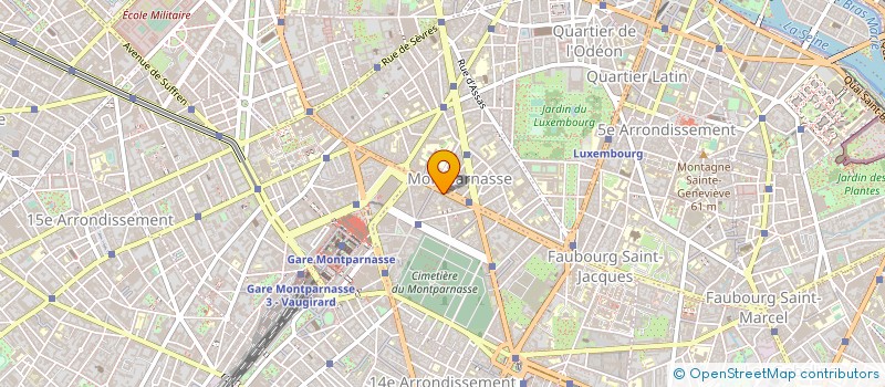 localisation de l'entreprise AEPNDC MONTPARNASSE RENCONTRE à PARIS