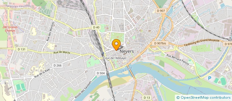 localisation de l'entreprise AEQUALYS CONSEIL à NEVERS