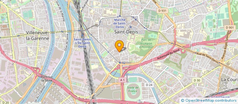 localisation de l'entreprise AEQUO ET BONO à SAINT-DENIS