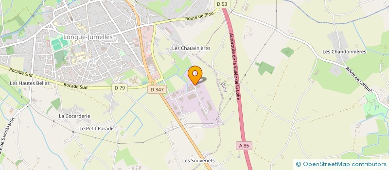 localisation de l'entreprise AEQUO SYSTEME  BLOU