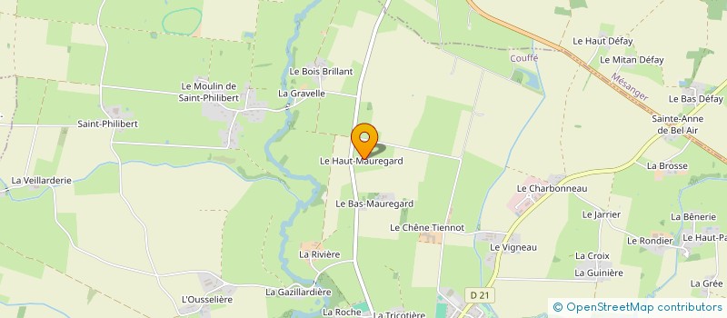 localisation de l'entreprise AEQUORAVENTIS  COUFFE