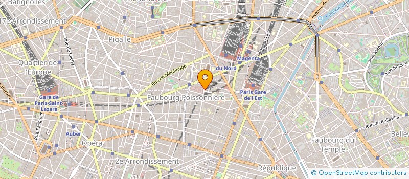 localisation de l'entreprise AER  PARIS