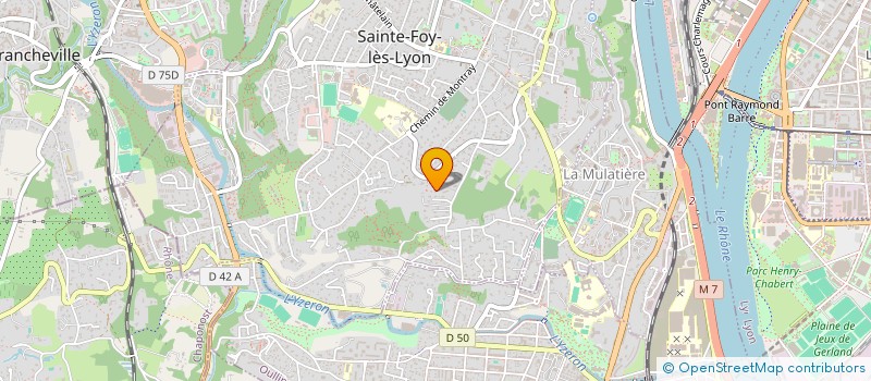 localisation de l'entreprise AER  SAINTE-FOY-LES-LYON