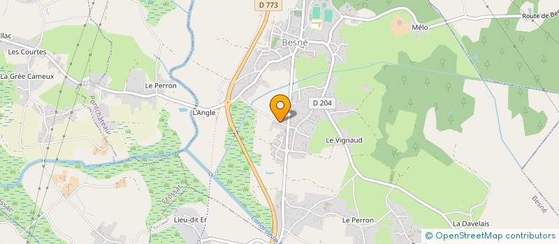 localisation de l'entreprise AER AUTOMATISME  BESNE