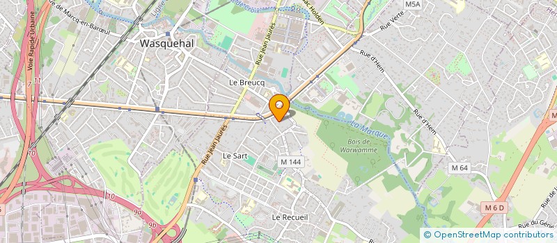 localisation de l'entreprise AER-EAUX TECHNOLOGIES à VILLENEUVE-D'ASCQ
