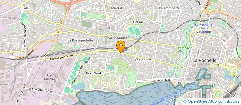 localisation de l'entreprise AER EXPERTISES  LA ROCHELLE