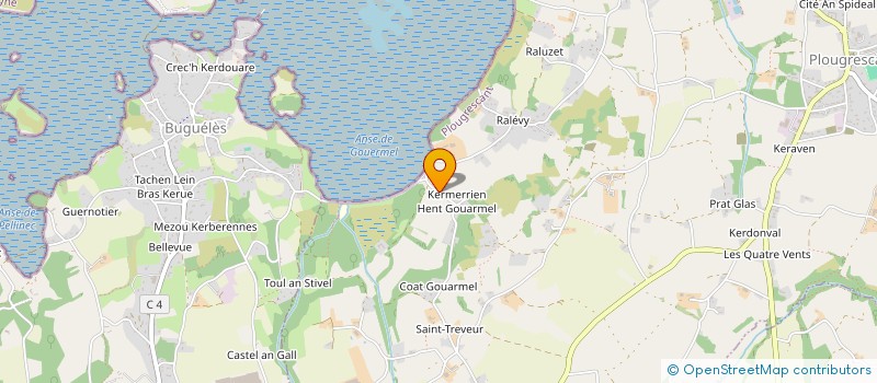 localisation de l'entreprise AER MAEN à LANNION
