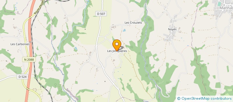 localisation de l'entreprise AER PROJECT  GRAMOND