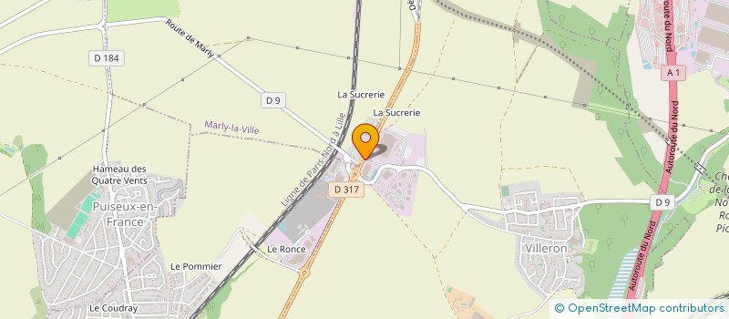 localisation de l'entreprise AER VAN à TREMBLAY-EN-FRANCE
