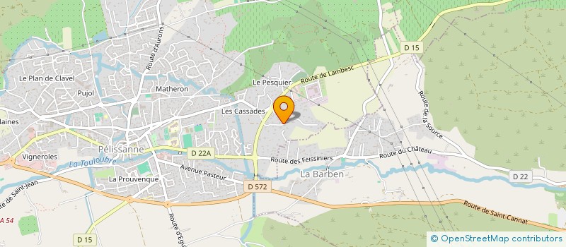 localisation de l'entreprise AERA HOLDING à PELISSANNE