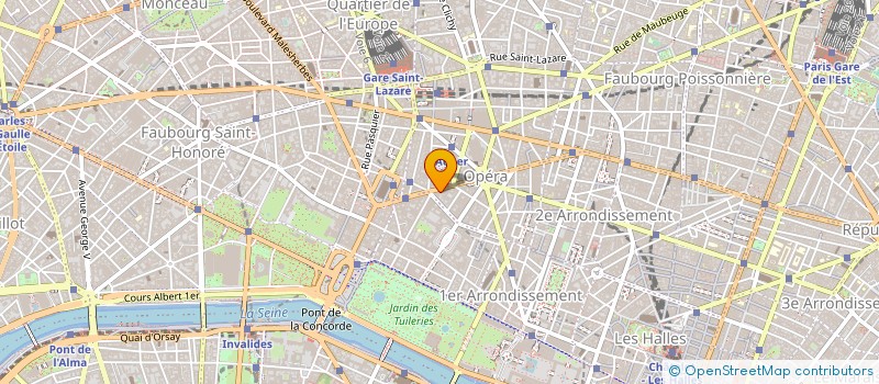 localisation de l'entreprise AERA TELECOM à PARIS