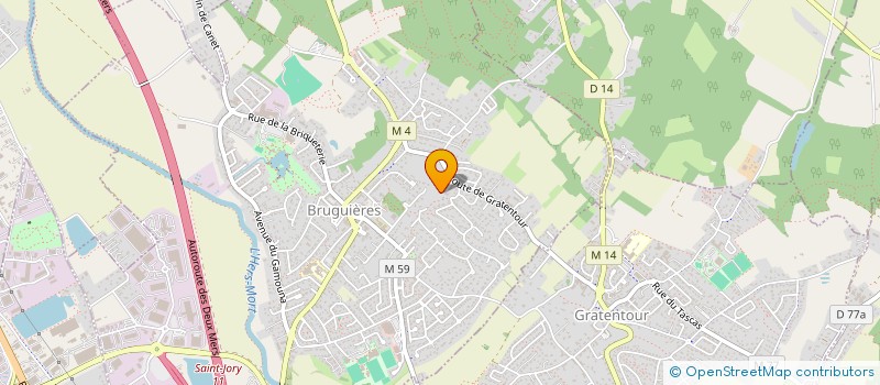 localisation de l'entreprise AERANOVA  BRUGUIERES