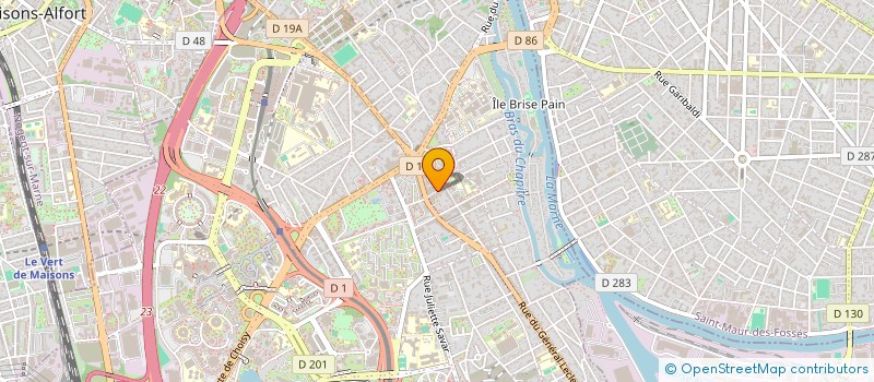 localisation de l'entreprise AERAULIQUE SERVICES  CRETEIL