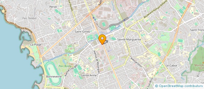 localisation de l'entreprise AERAULIQUE TECHNIQUE MONTAGE à MARSEILLE