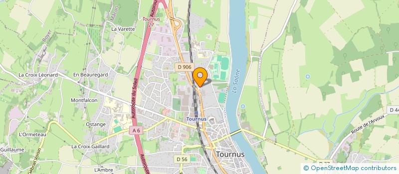 localisation de l'entreprise AERAUTO CLASSIC TOURNUS  TOURNUS