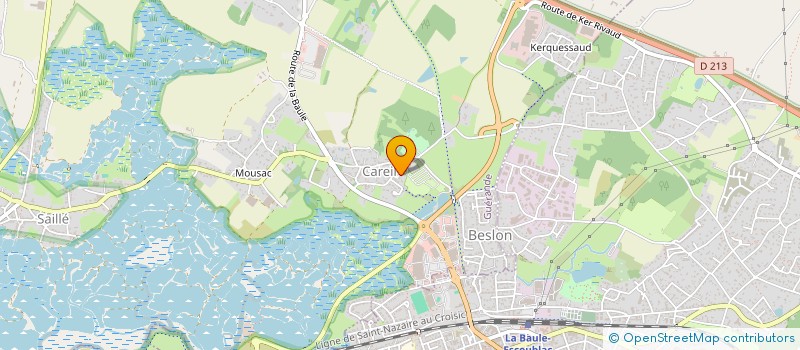 localisation de l'entreprise AERCLAS  GUERANDE