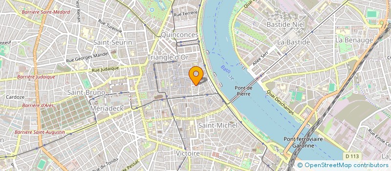 localisation de l'entreprise AEREAS  BORDEAUX