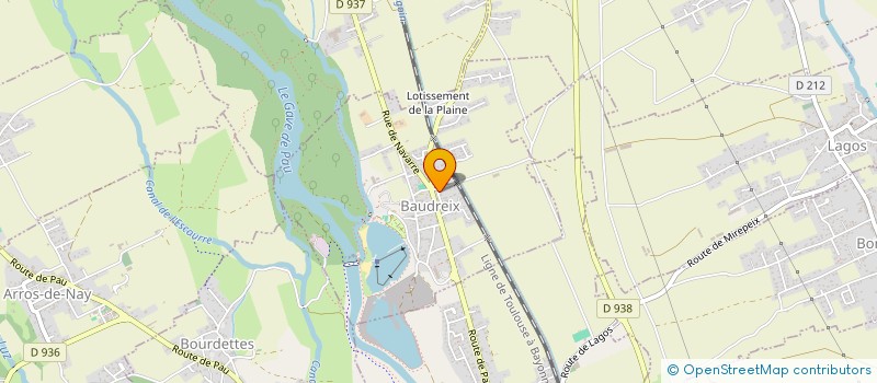 localisation de l'entreprise AEREDA  BAUDREIX