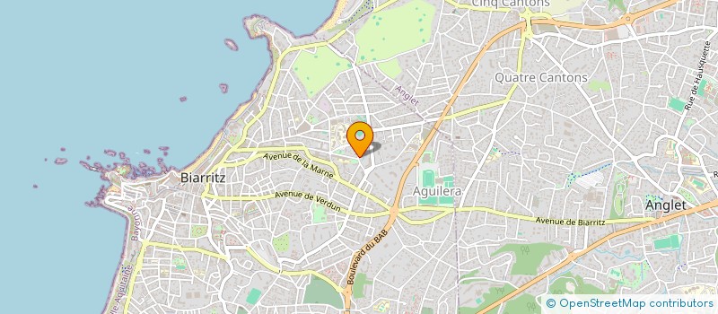 localisation de l'entreprise AERIAL PAYS BASQUE à BIARRITZ
