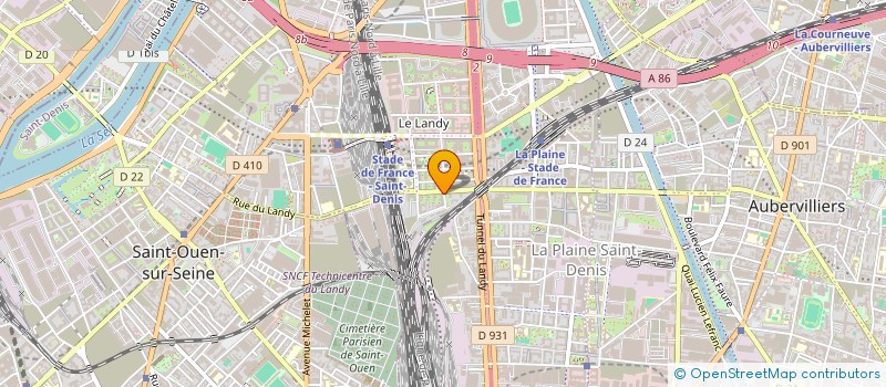 localisation de l'entreprise AERIE  COURBEVOIE