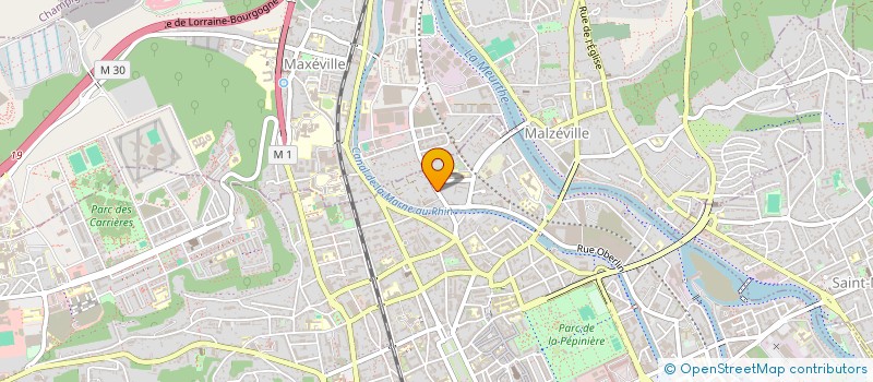 localisation de l'entreprise AERIENNE  NANCY