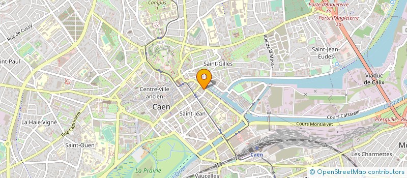 localisation de l'entreprise AERIS à CAEN
