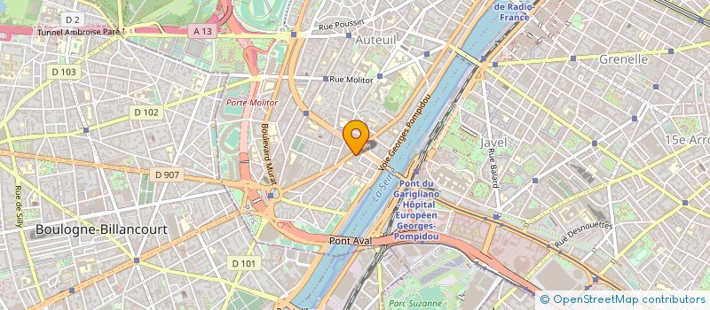 localisation de l'entreprise AERIS  PARIS