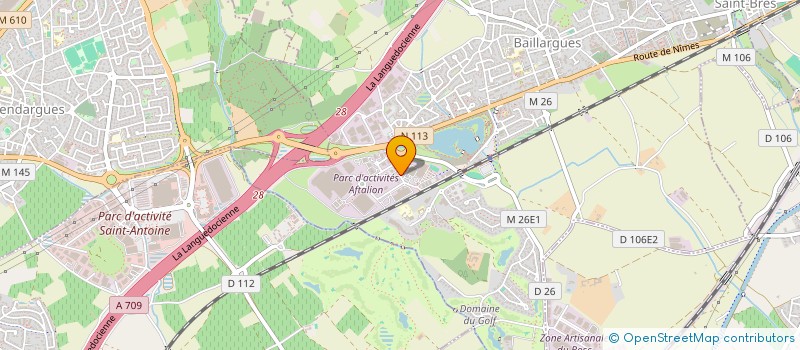 localisation de l'entreprise AERIS GROUPE  CASTRIES