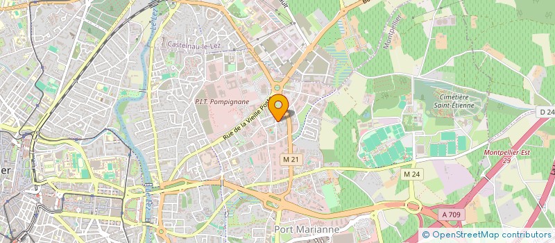 localisation de l'entreprise AERMONS SANTE à MONTPELLIER