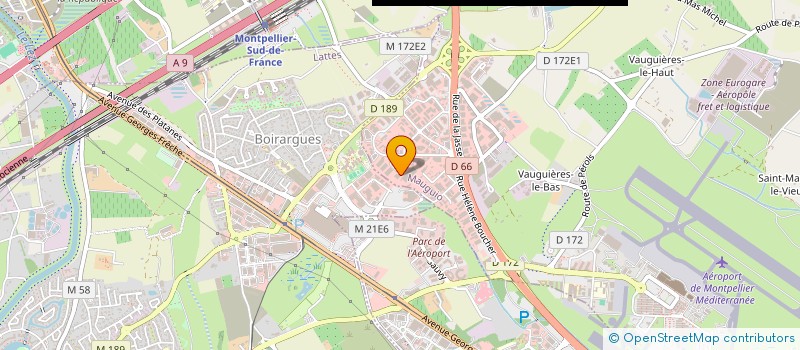 localisation de l'entreprise AERO CABIN IMMOBILIER  MAUGUIO